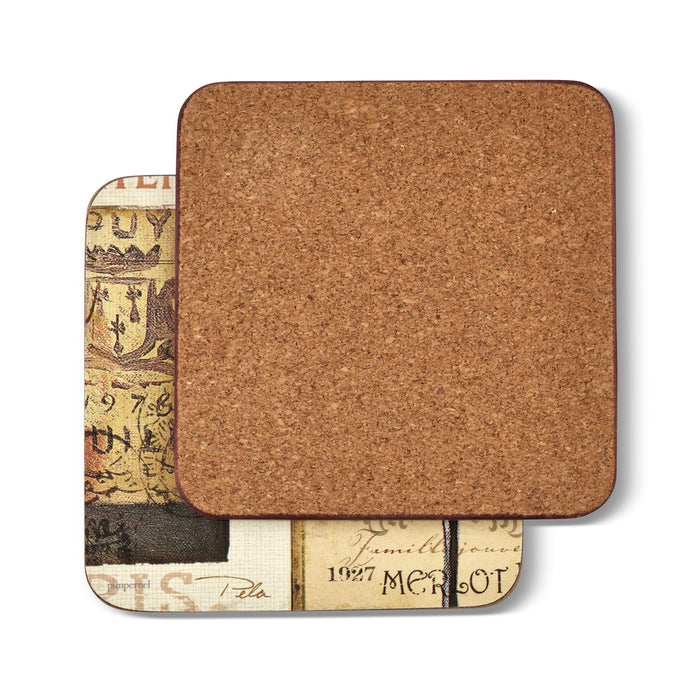 Pimpernel - FRENCH CELLAR COASTERS S/6