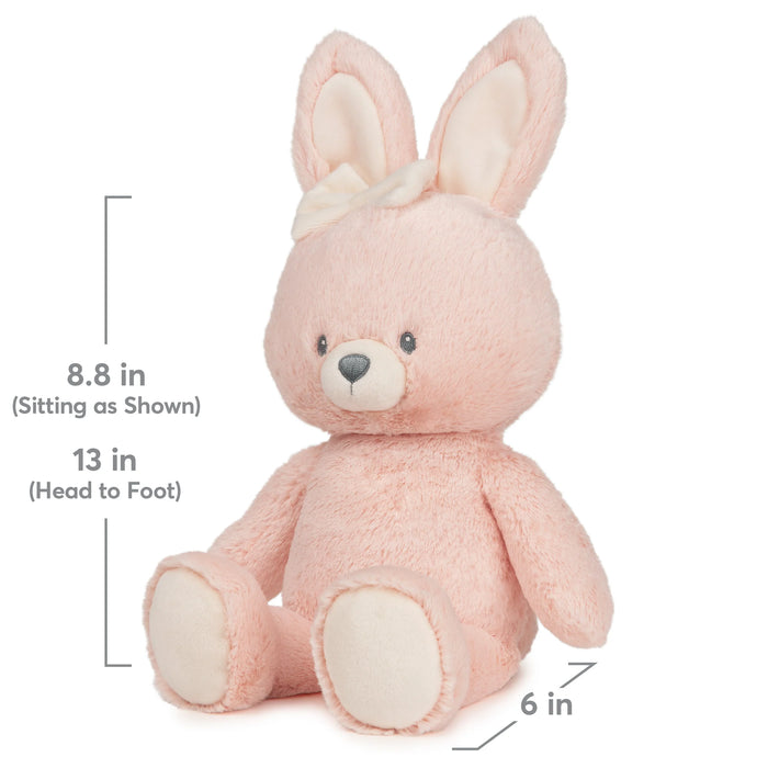 Gund - Baby - 12" 100% Recycled Pink Bunny