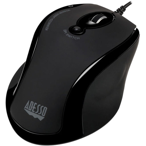 Adesso - Adesso Mouse Wired Ergonomic G2 - Black - Limolin 
