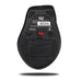 Adesso - Mouse Laser Wireless Ergonomic G25 6 Button up to 1600dpi PC/Mac - Black