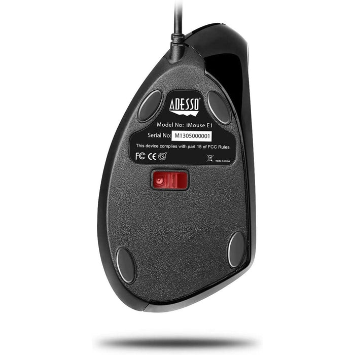 Adesso - Mouse Wired Vertical E1 - Limolin 