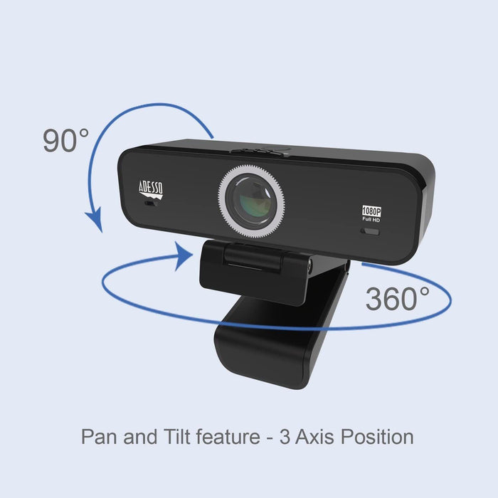 Adesso - Webcam 1080p (CyberTrack K1) - Limolin 