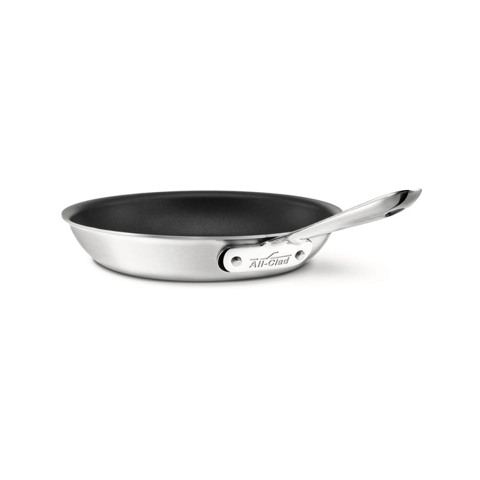All-Clad - D5 Stainless Brushed 5-ply Bonded Cookware, Nonstick Fry Pan | 10 Inch