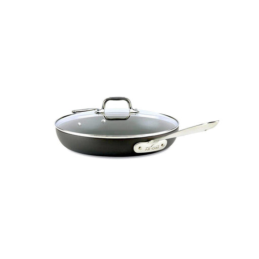 All-Clad - Ha1 Hard Anodized Nonstick Cookware, 12-Inch Fry Pan With Lid - Limolin 