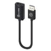 Alogic - Adapter DisplayPort Male to DVI Female 8in - Black