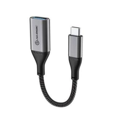 Alogic - Adapter USB-C Male to USB-A Female 6In - Space Grey