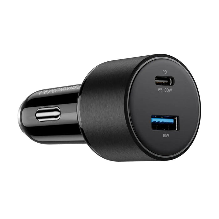 Alogic - Car Charger - 100W Rapid Charger with 1 x USB-C Port & 1 x USB-A Port