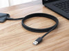 Alogic - Charge & Sync USB-C to USB-A Double Braided - Black