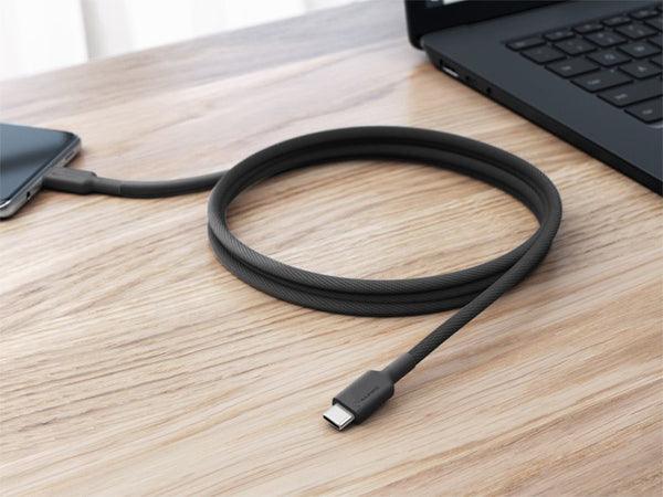 Alogic - Charge & Sync USB-C to USB-C Cable 3ft Elements Pro 480Mbps - Black X