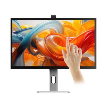 Alogic - Clarity Pro Touch 27" UHD 4K Monitor with 65W PD, Webcam and Touchscreen