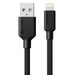 Alogic - Elements Pro USB 2.0 USB-A to Lightning Cable - Black