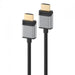 Alogic - HDMI 21 Cable Male to Male 8K 60Hz 3ft Slim Super - Space Grey