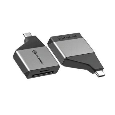 Alogic - Ultra Mini USB-C to SD and Micro SD card reader Adapter