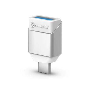 Alogic - Ultra Mini USB-C to USB-A Adapter -Silver