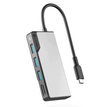 Alogic - USB-C Fusion CORE 5-in-1 Hub V2-UCFUHDV2-SGR - Space Grey