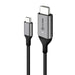 Alogic - USB-C (Male) to HDMI (Male) Cable - Ultra Series - 4K 60Hz - Space Grey