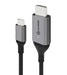 Alogic - USB-C (Male) to HDMI (Male) Cable - Ultra Series - 4K 60Hz - Space Grey