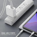 Alogic - Wall Charger 2 Port 68W GaN PD 2x USB-C - White