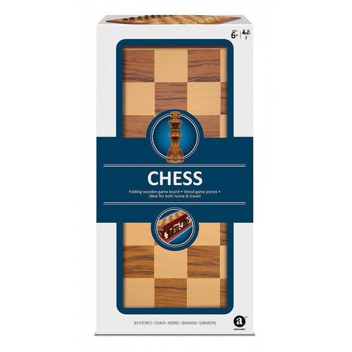 Ambassador - Folding Wood Chess Set - Limolin 