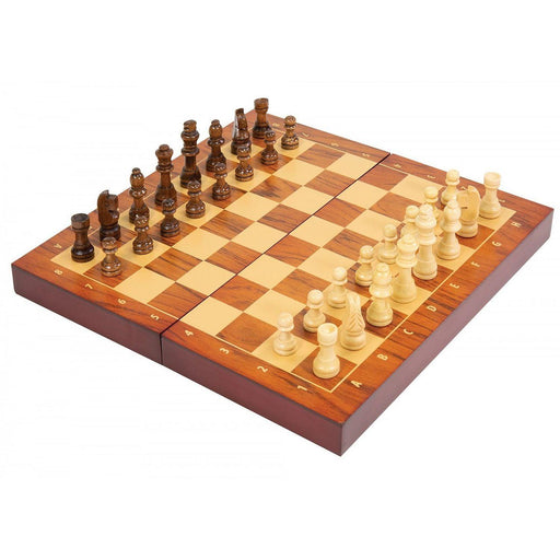 Ambassador - Folding Wood Chess Set - Limolin 