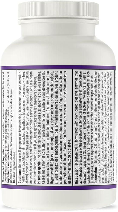 AOR - Digestase 90caps - Helps Prevent Digestive Symptoms of Lactose Intolerance