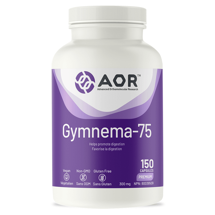 AOR - Gymnema-75 150caps - Limolin 