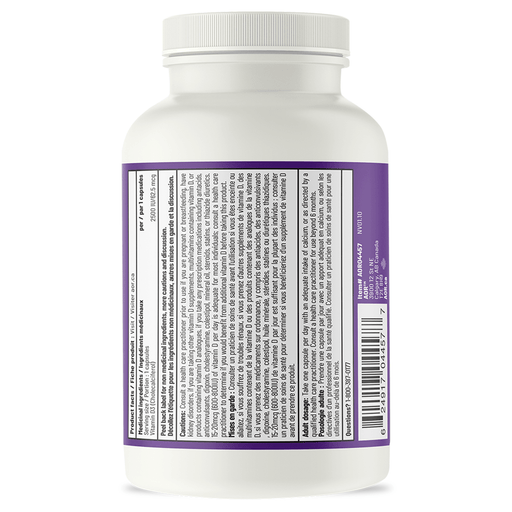 AOR - Vitamin D3 2500IU 60caps - Limolin 