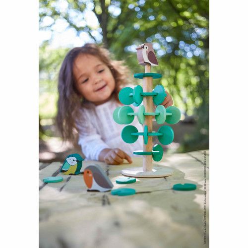 Janod - Tree To Piece Together - 37 Pcs