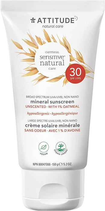 Attitude - Adult Sensitive Sunscreen - Limolin 