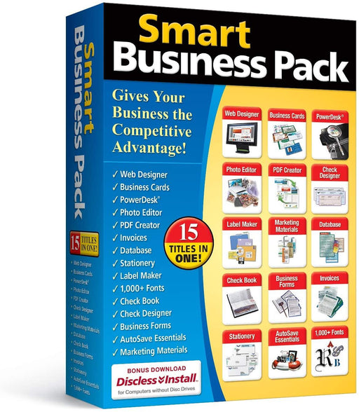 Avanquest - Smart Business Pack V4.0 15-in-1 Applications - Limolin 