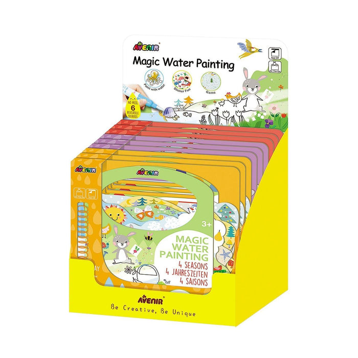 Avenir - Magical Water Painting Pdq (9Pcs/Display) - Limolin 