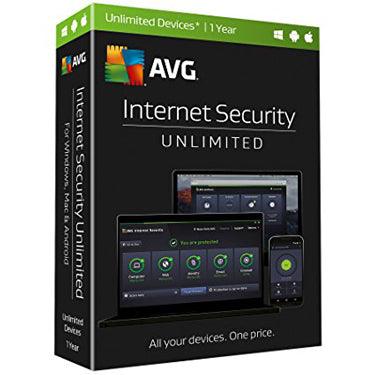 Avg - Internet Security (Unlimited Device - 1Yr) - Limolin 