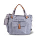 Bababing - Erin : Backpack Diaper Bag - Grey Marl - Limolin 