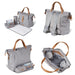 Bababing - Erin : Backpack Diaper Bag - Grey Marl