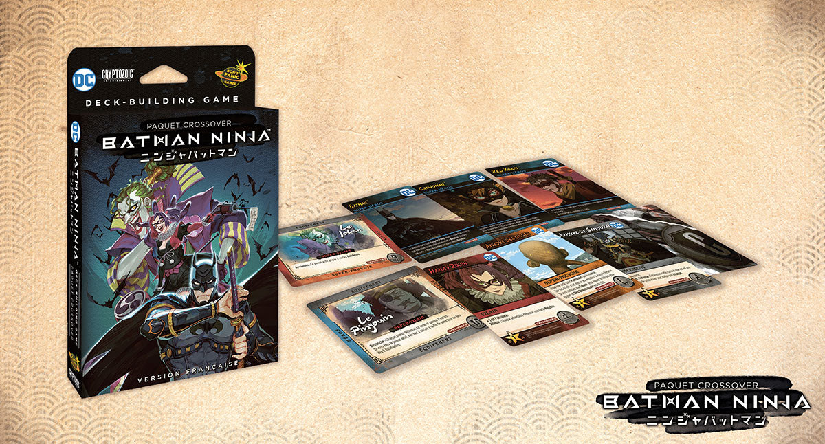 Don't Panic Games - DC Comics Deck Building Game: Extension Batman Ninja (Crossover-French) - Limolin 