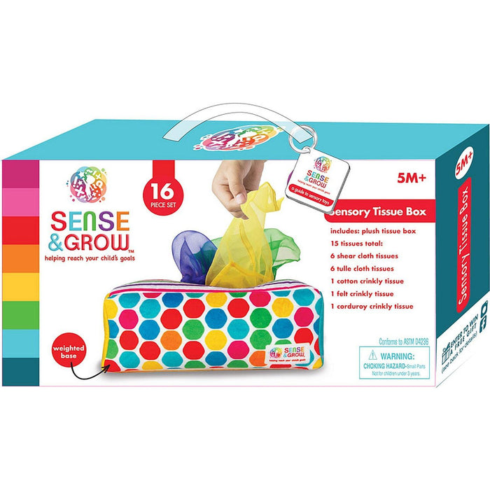 Be Amazing Toys - Sense and Grow - Sensory Tissue Box - Limolin 