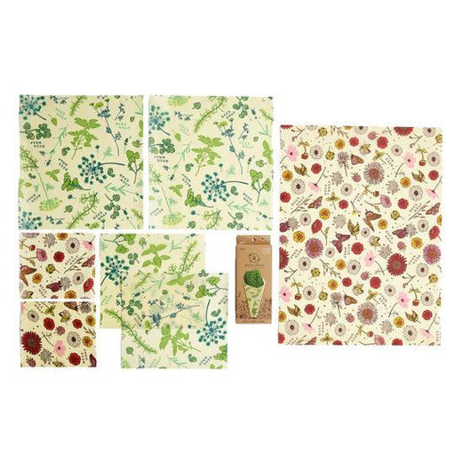 Bees Wrap - Variety Pack Wrap 7/ST Assorted Size/Design Plant-Based