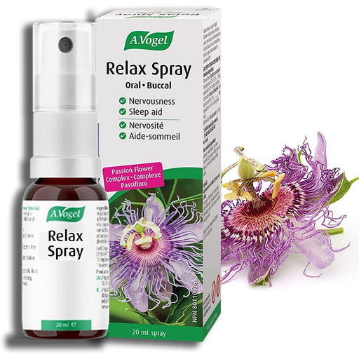 BioForce - A.Vogel Remedies, Relax Oral Spray - Nervousness, 20ml - Limolin 