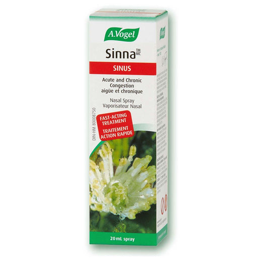 BioForce - A.Vogel Remedies - Sinna Nasal Spray - Sinus Congestion - Fast Acting - 20ml - Limolin 