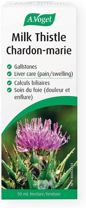 BioForce - A.Vogel Remedies, MILK THISTLE - RECURRENT LIVER TROUBLES, 50ml