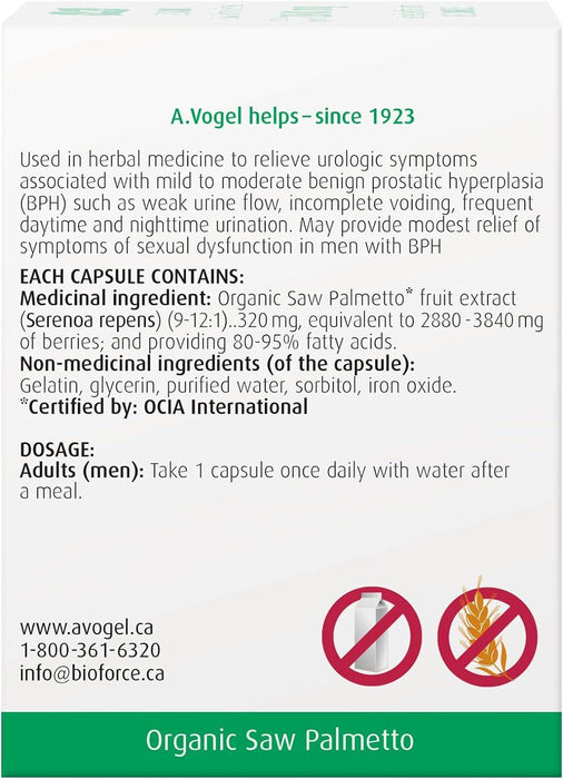 BioForce - A.Vogel Remedies, PROSTATE 1 - PROSTATE, 30 CAPS