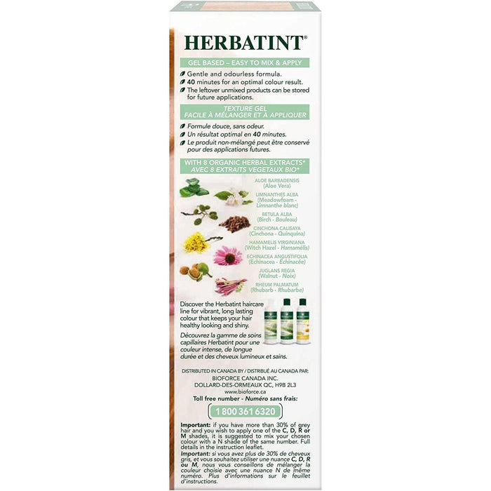BioForce - Herbatint - Permanent Hair Colour - Ff6 Orange - 135ml - Limolin 