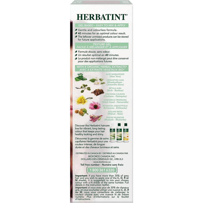 BioForce - Herbatint - Permanent Hair Colour - N10 Platinum Blonde - 135ml - Limolin 