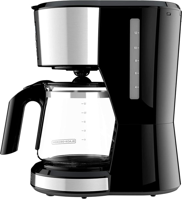 BLACK+DECKER - 12-Cup* Coffeemaker, Programmable, Exclusive VORTEX? Technology, Stainless - CM1331S