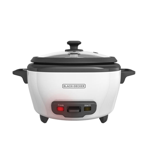 Black and Decker - Rice Cooker and Food Steamer 6 - Cup - Limolin 