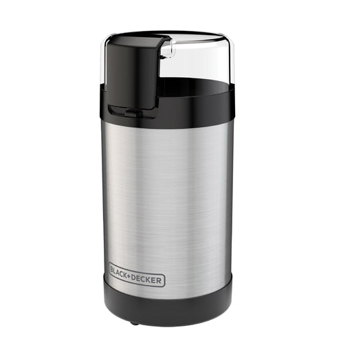 Black and Decker - Coffee Grinder - One Touch Push - Button Control - Stainless Steel - Limolin 