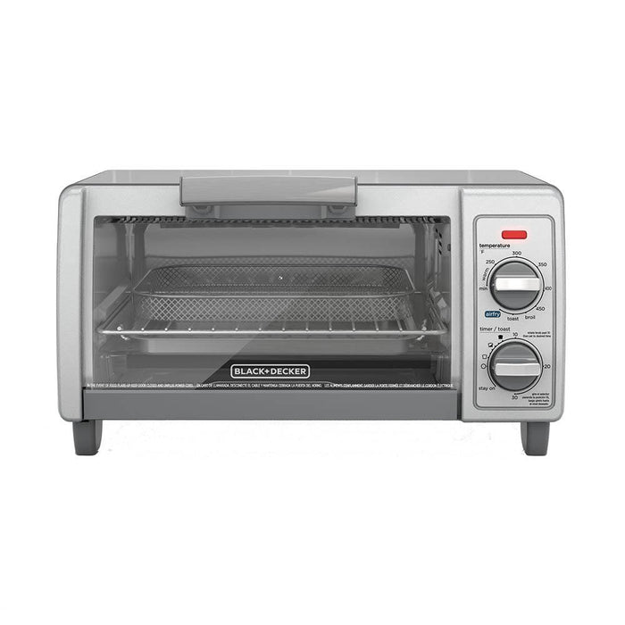 BLACK DECKER Crisp eN Bake Air Fry 4 Slice Toaster Oven