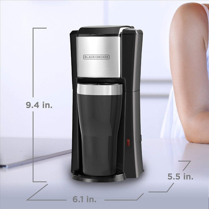 Black+Decker - Single Serve Coffeemaker - CM618