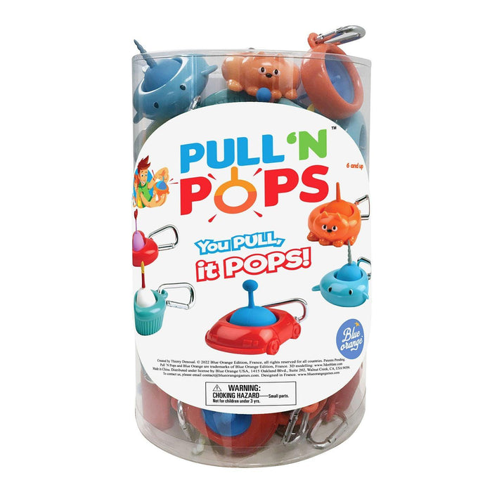 Blue Orange - Pull N Pops - Multi Bubble (assorted 60) - Limolin 