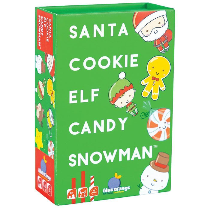 Blue Orange - Santa Cookie Elf Candy Snowman - Limolin 